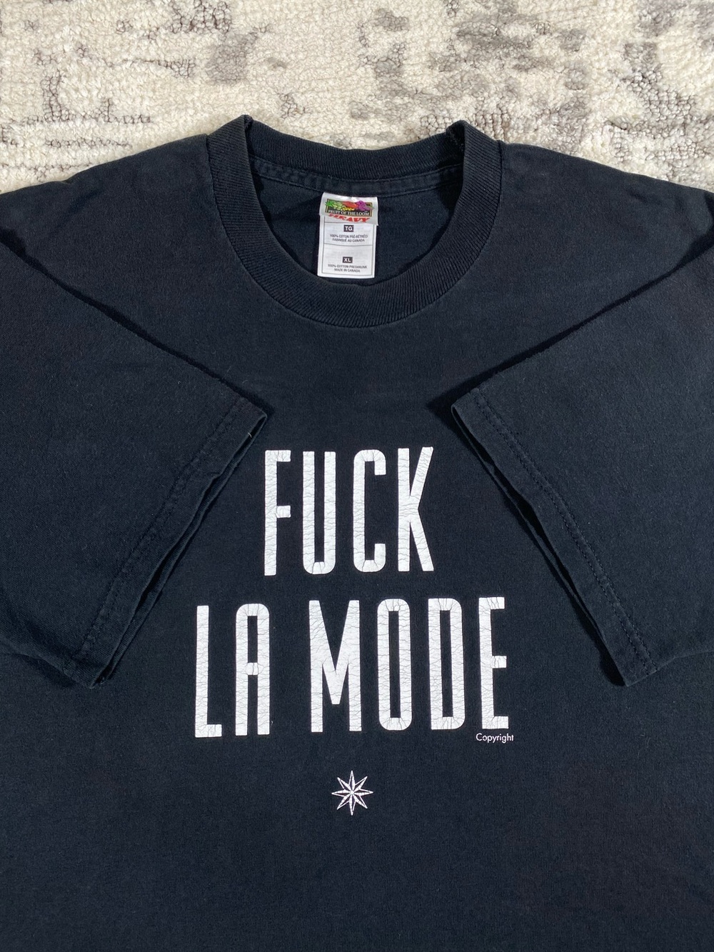 Vintage 90s F*ck La Mode Tee Shirt